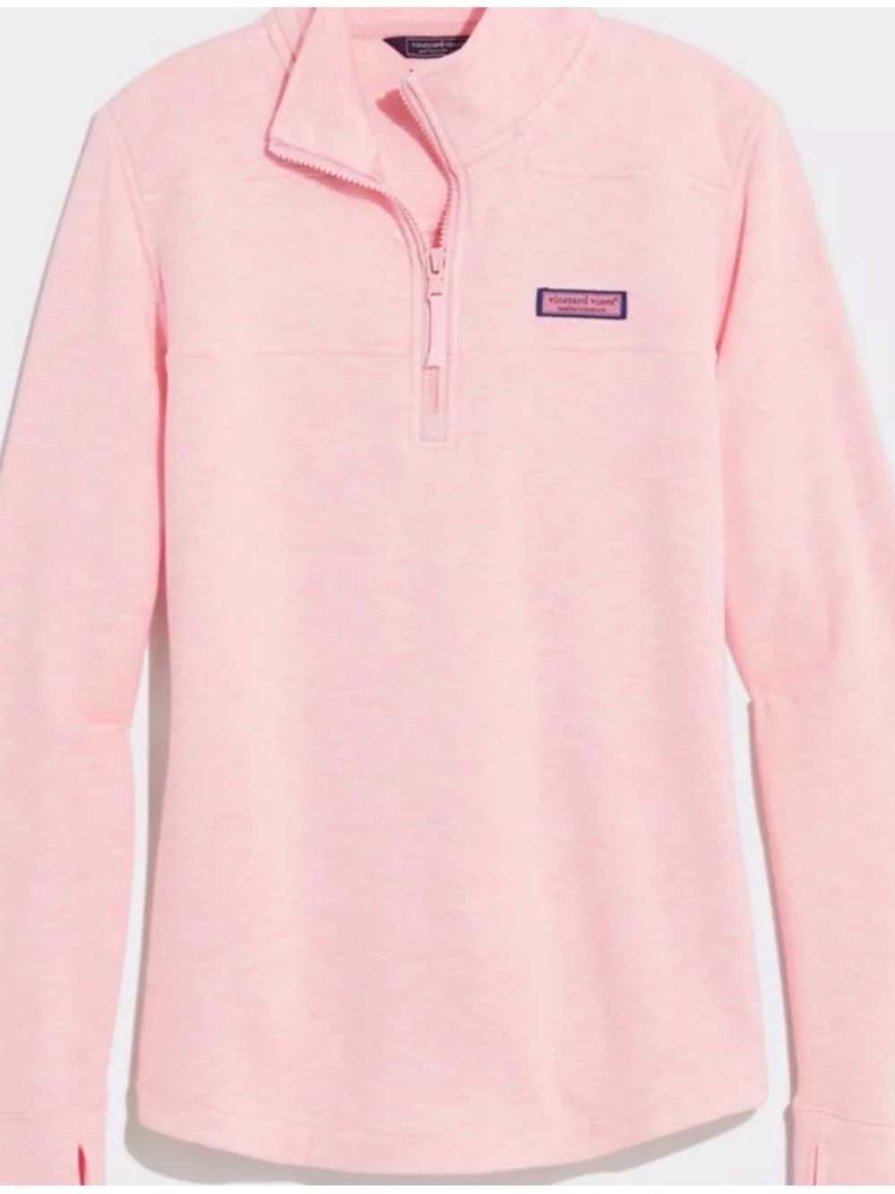 Vineyard Vines Dreamcloth Relaxed Shep Quarter‑Zip Pullover Shirt Sz S NWOT